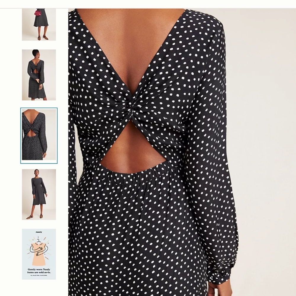 NWOT Anthropologie Agatha Dress